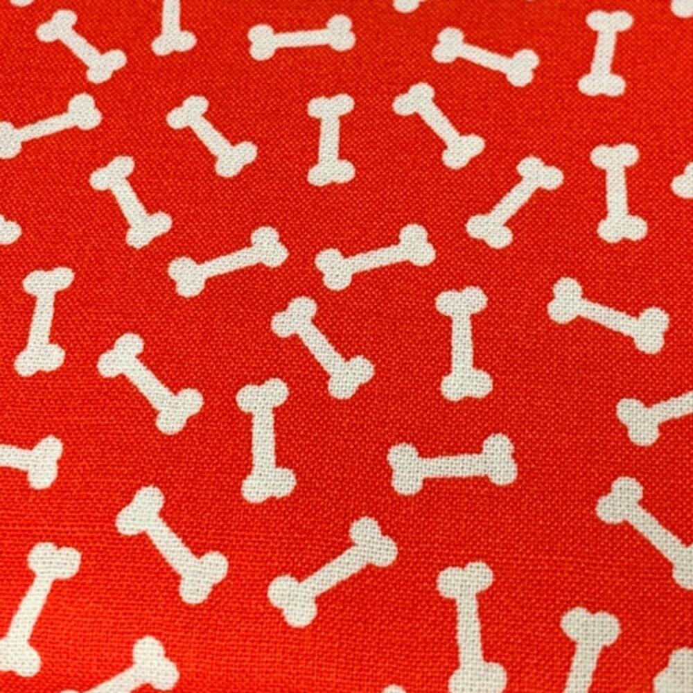 1 YD New Create It 36" X 42" Valentine Puppy Dog Bones Quilting Cotton Fabric